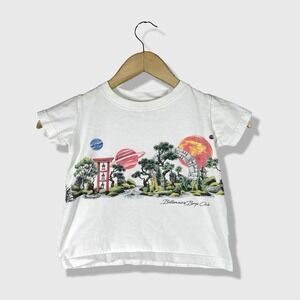 Billionaire Boys Club Graphic Tee Kids Size 2T White Zen Space Streetwear